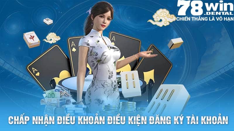 Chấp nhận điều khoản dịch vụ là điều kiện để đăng ký tài khoản